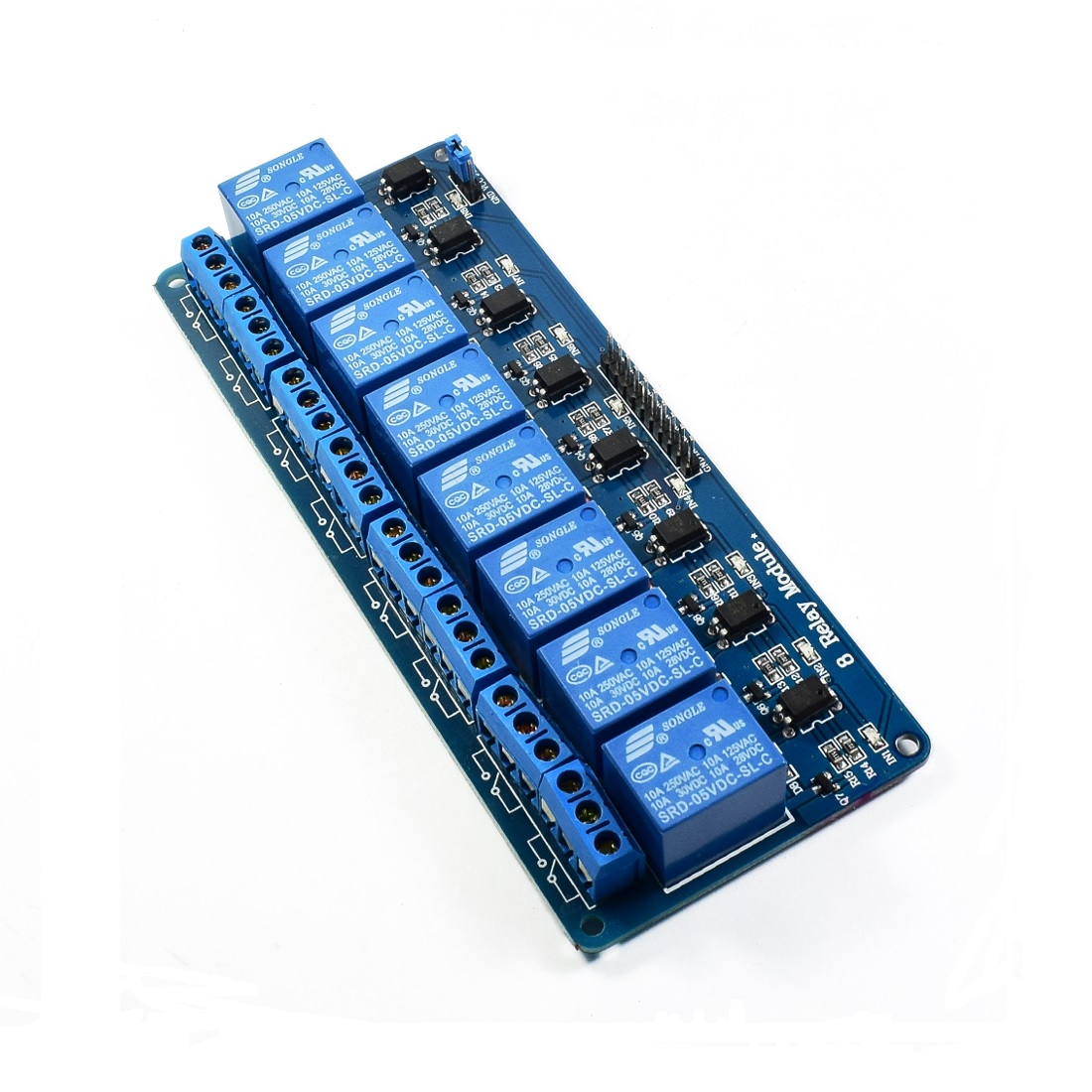 AA028 MODULO RELAY 8 CANAL 5V